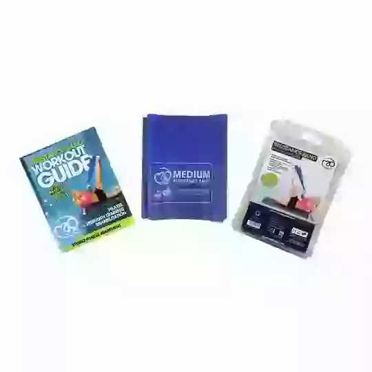 Fitness-Mad Resistance Band With User Guide, Medium
